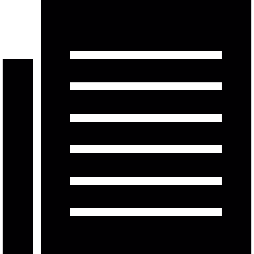 Black text page